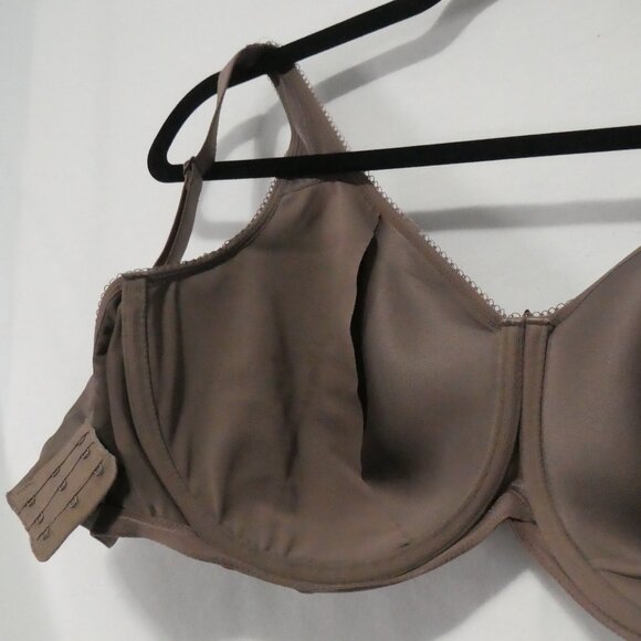 WACOAL | 42 DD | Elegant Taupe Contoured Bra | Removeable Padding Not Included - Picture 12 of 15